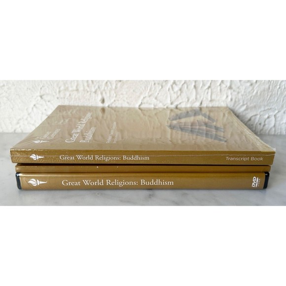 Great Courses Great World Religions-Buddhism DVDs-Guidebook-Transcript Book NEW - Picture 3 of 7